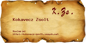 Kokavecz Zsolt névjegykártya